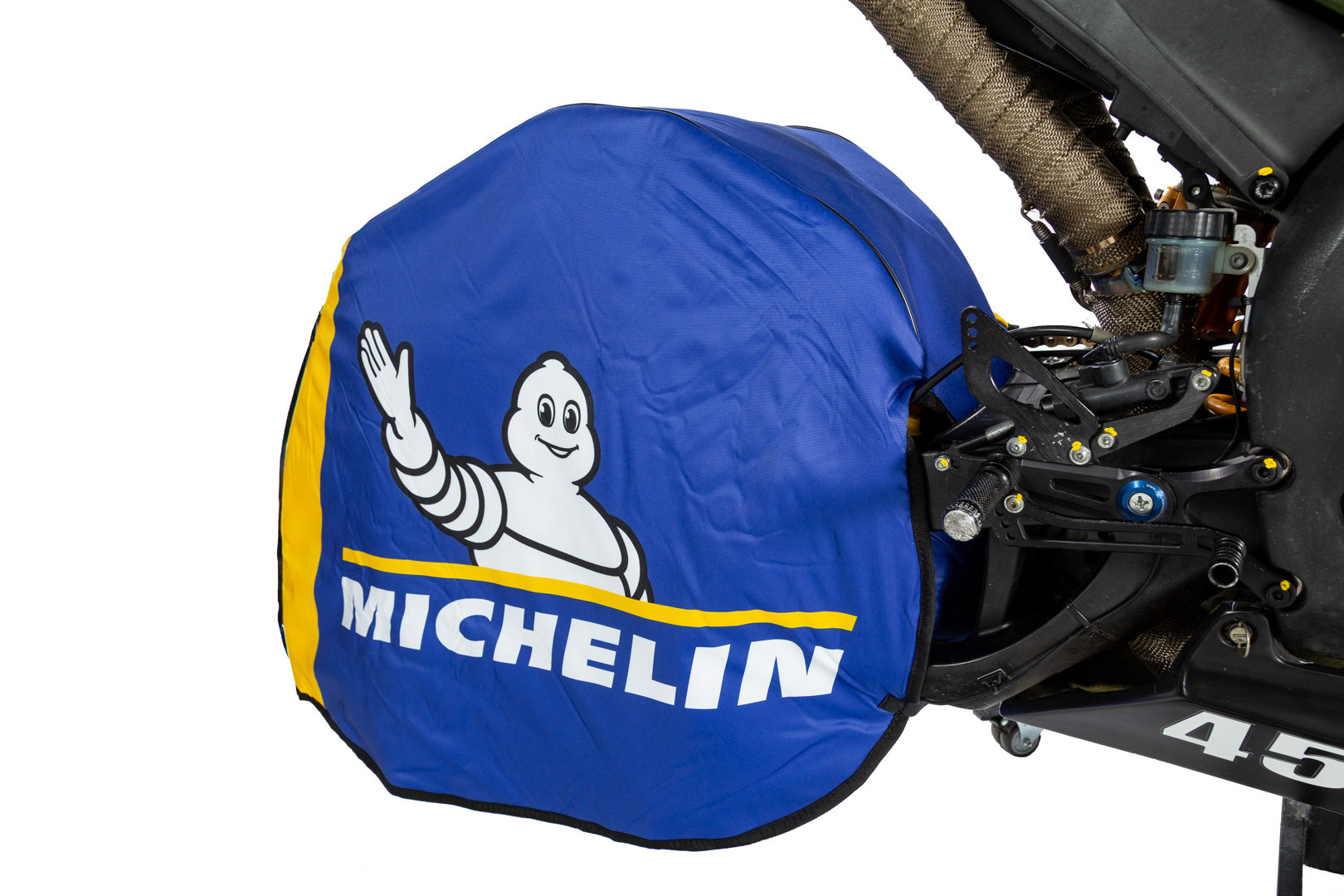 CAPIT Wind Stopper Ventostop – Reifenschutz für Heizdecken (MotoGP-Technik) "Michelin Design"