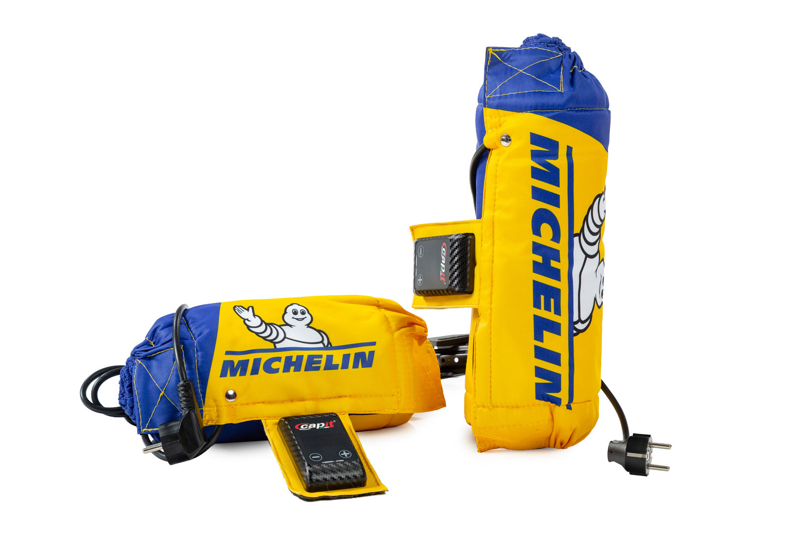 CAPIT Reifenwärmer Suprema Vision | Für Slicks | Temperatur bis 120 °C | Made in Italy "Michelin Design"