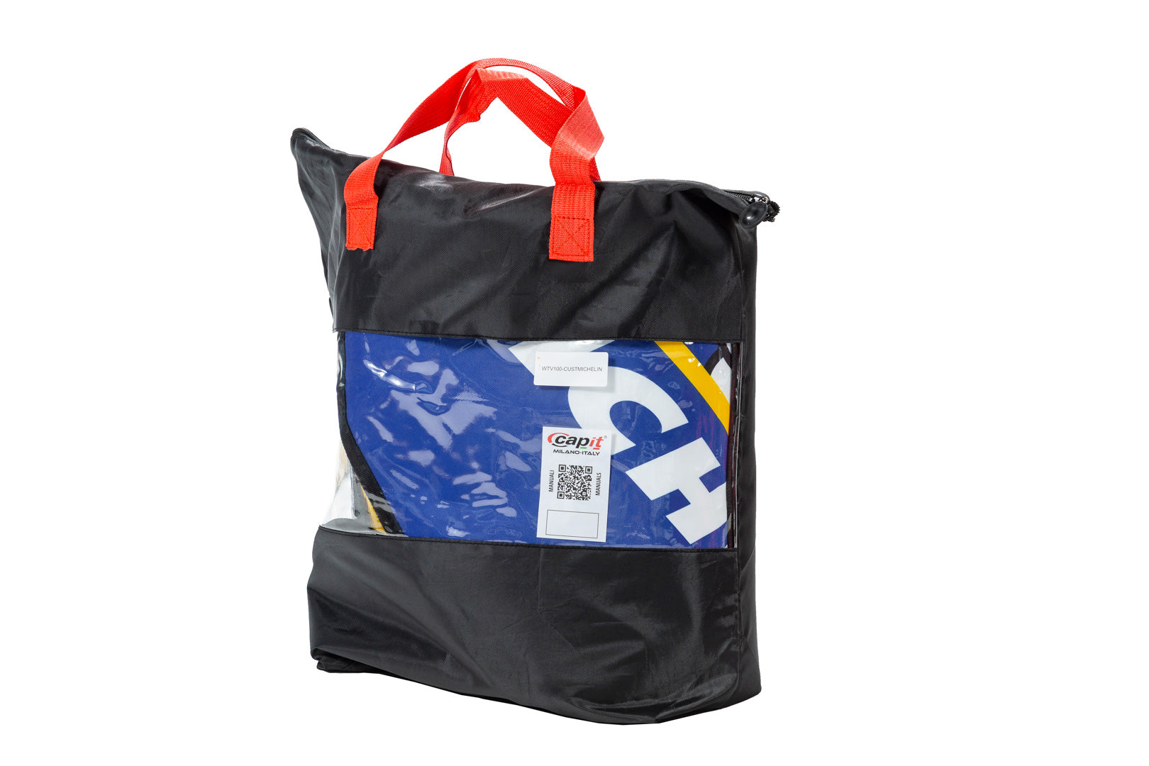 CAPIT Wind Stopper Ventostop – Reifenschutz für Heizdecken (MotoGP-Technik) "Michelin Design"