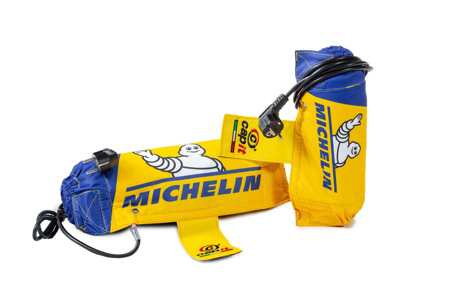 CAPIT Reifenwärmer Suprema Spina – 90°C Motorsport Slick-Heizdecken (Made in Italy) "Michelin Design"